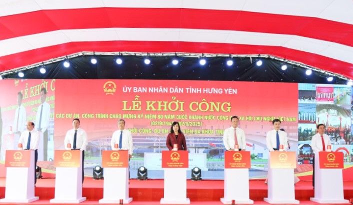 Hưng Yên khởi công dự án Bệnh viện Đa khoa quy mô 1.200 giường