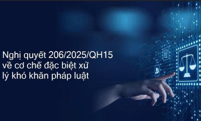 Đồng bộ triển khai Nghị quyết 206/2025/QH15, thúc đẩy hoàn thiện thi hành pháp luật