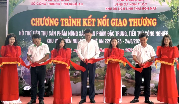 Nghệ An thúc đẩy kết nối giao thương sản phẩm đặc trưng miền núi
