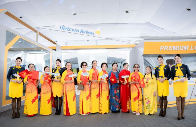 Vietravel Airlines tại Triển lãm thành tựu Đất nước: Khẳng định khát vọng cất cánh từ vùng trời quốc gia