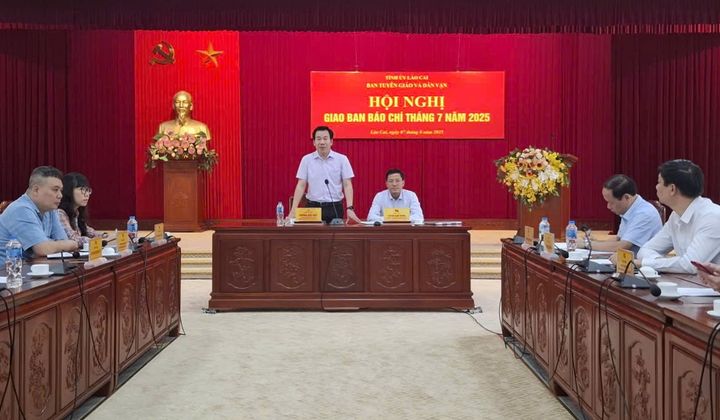 Báo chí Lào Cai chủ động thích ứng giai đoạn mới, triển khai 10 nhiệm vụ trọng tâm tháng 8