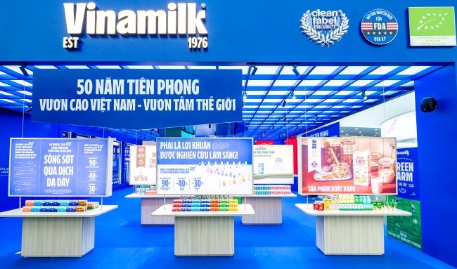 Không gian trải nghiệm của Vinamilk hút khách tại Triển lãm thành tựu đất nước 80 năm