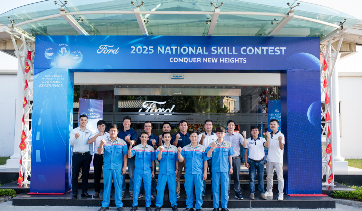Ford Việt Nam tổ chức hội thi tay nghề toàn quốc 2025
