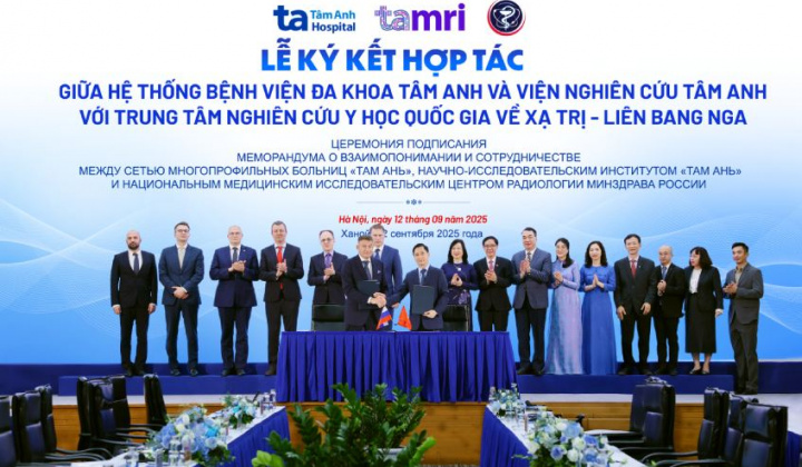 Hệ thống BVĐKTâm Anh ký kết về công nghệ mới chẩn đoán, điều trị ung thư