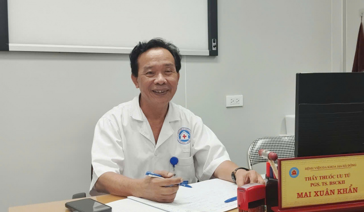 Đại tá, TTƯT, PGS.TS.BSCC. Mai Xuân Khẩn: “Thầy giáo, Thầy thuốc” - hai chữ thầy cao quý