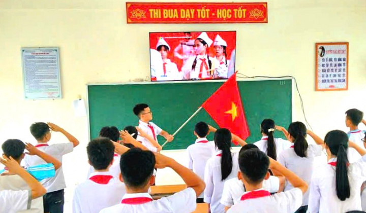 Trường THCS Quảng Châu, Thanh Hóa: Vững nền tri thức, chắp cánh ước mơ