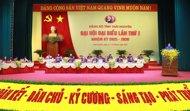 Thái Nguyên hoàn tất phiên trù bị, sẵn sàng cho Đại hội Đảng bộ tỉnh lần thứ I, nhiệm kỳ 2025–2030