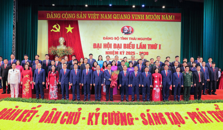 Đại hội Đảng bộ tỉnh Thái Nguyên lần thứ I (2025 – 2030): Khát vọng đổi mới, tầm nhìn hội nhập