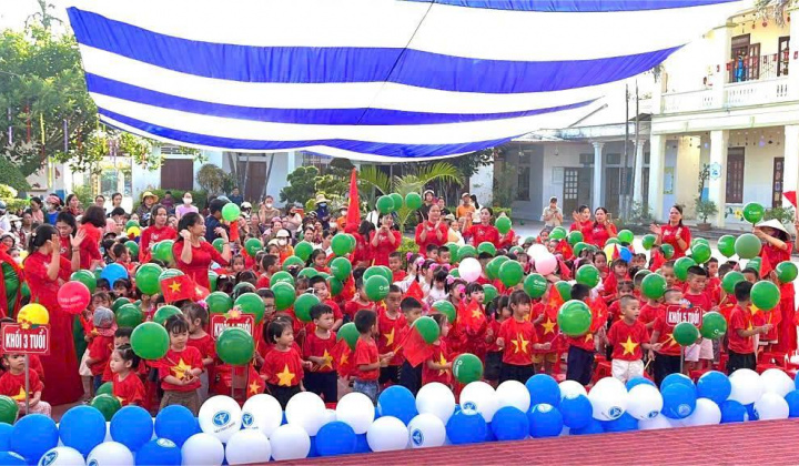 Trường Mầm non Phú Lộc: Nâng cao chất lượng hướng tới phát triển toàn diện cho trẻ