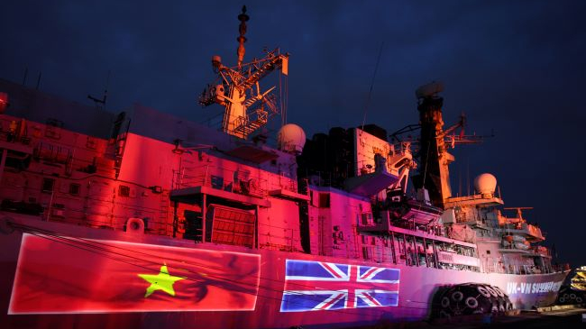 Revealing the Vietnamese dishes featured at the Royal Navy ship reception