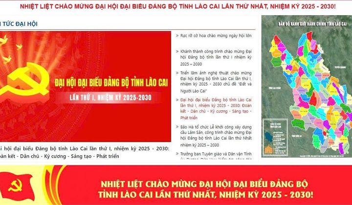 Đại hội Đảng bộ tỉnh Lào Cai: Bước ngoặt lịch sử cho chặng đường phát triển mới