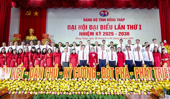 Đại hội Đảng bộ tỉnh Đồng Tháp nhiệm kỳ mới với khát vọng vươn mình