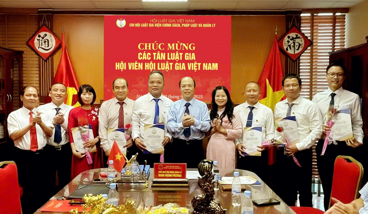 Chi Hội Luật gia Viện Chính sách, Pháp luật và Quản lý xây dựng đội ngũ gắn với hoạt động chuyên sâu