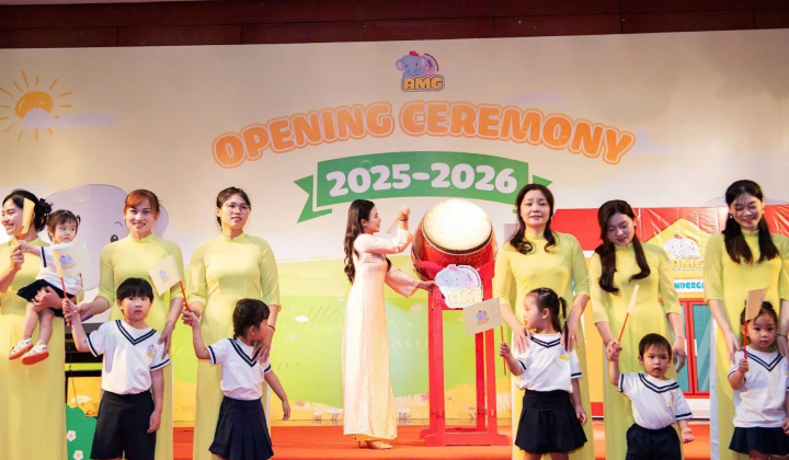Khai giảng 2025 – 2026: AMG Kindergarten đồng hành cùng trẻ thơ trên hành trình khám phá và trưởng thành