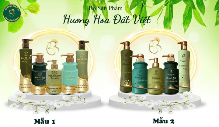 Bộ sản phẩm Hương hoa Đất Việt - Tầm cao mỹ phẩm đông y của người Việt