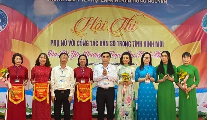 Nghệ An: Hội thi "Phụ nữ với công tác dân số trong thời kỳ mới"