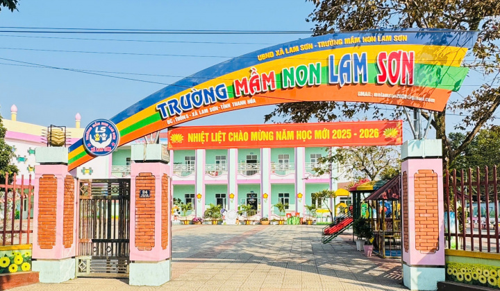 Trường Mầm non Lam Sơn: Lấy trẻ làm trung tâm trong mỗi hoạt động giáo dục