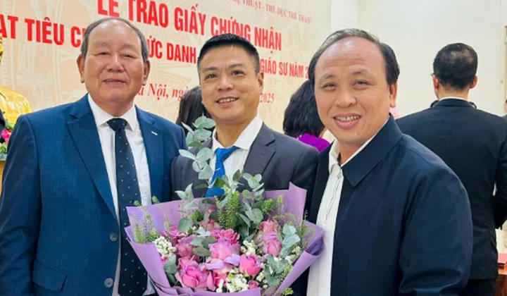 PGS.TS Nguyễn Mạnh Hùng: "duyên nghiệp" với ngành thể dục thể thao