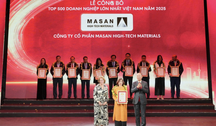 Masan High-Tech Materials: Top 500 Doanh nghiệp lớn nhất Việt Nam 2025