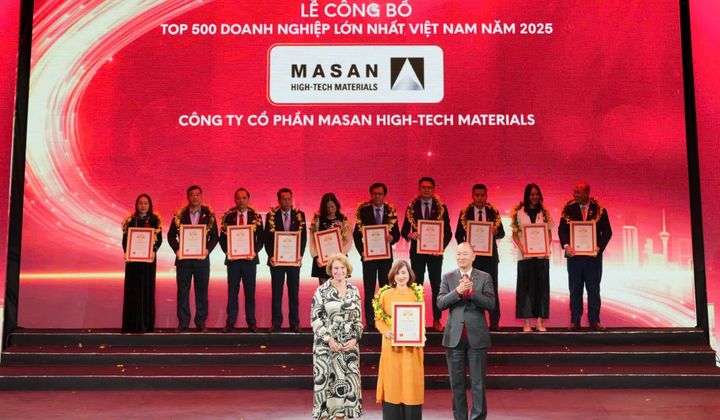 Masan High-Tech Materials: Top 500 Doanh nghiệp lớn nhất Việt Nam 2025