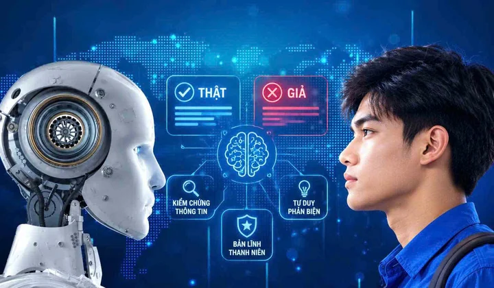 Nhận diện thật - giả trong thời đại AI: Thanh niên và cuộc chiến với thông tin xấu độc