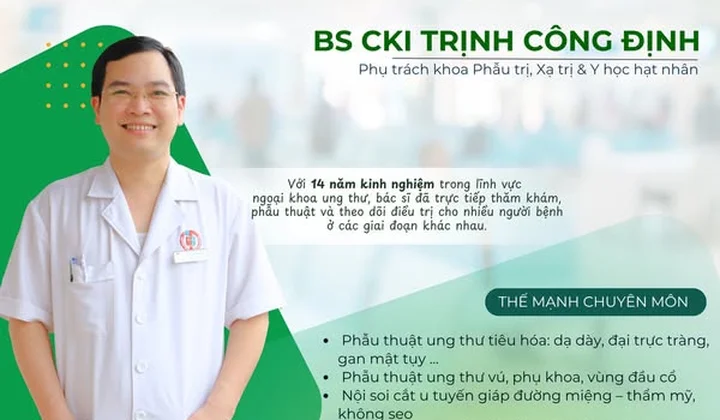 BSCKI. Trịnh Công Định: Y đức song hành dẫn lối thành công