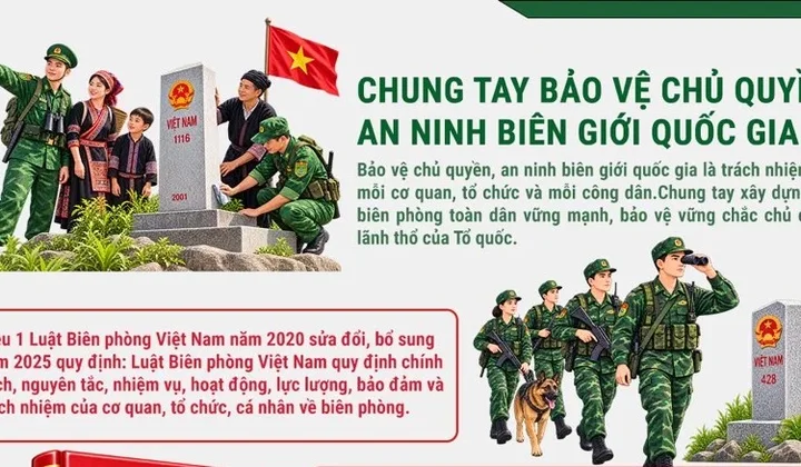 Chung tay bảo vệ chủ quyền, an ninh biên giới quốc gia