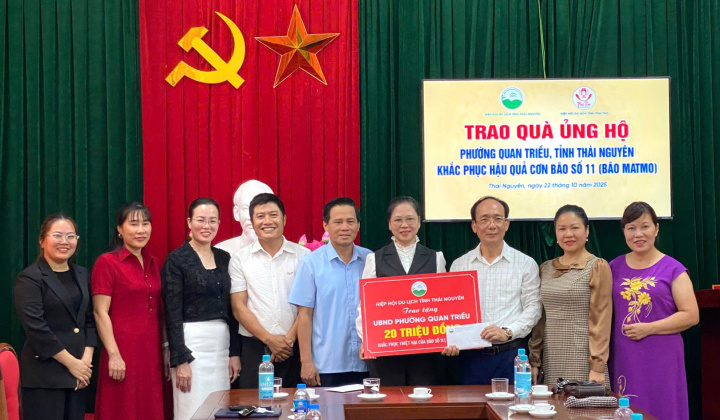 Hiệp hội Du lịch tỉnh Thái Nguyên chung tay vì cộng đồng