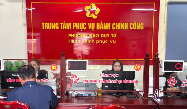 Phường Đào Duy Từ: Thực tiễn hiệu quả từ mô hình chính quyền địa phương 2 cấp