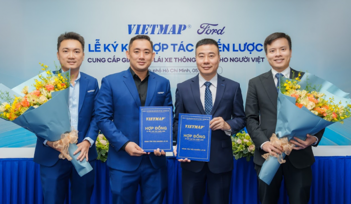 Ford Việt Nam và Vietmap hợp tác cung cấp giải pháp hỗ trợ lái xe thông minh