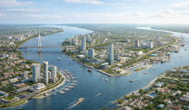 Tái cấu trúc không gian phát triển Cần Thơ: Hướng tới đô thị sông – biển hiện đại và trung tâm động lực của Đồng bằng sông Cửu Long