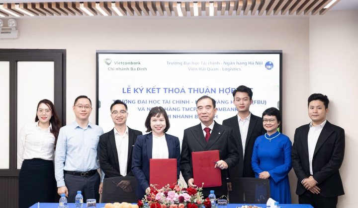 Kết nối FBU – Vietcombank Ba Đình: Thúc đẩy hệ sinh thái đào tạo gắn với thực tiễn ngành tài chính
