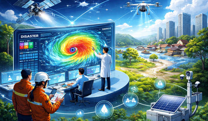 Đẩy mạnh ứng dụng công nghệ hiện đại: Nâng cao năng lực dự báo, chủ động phòng ngừa thiên tai