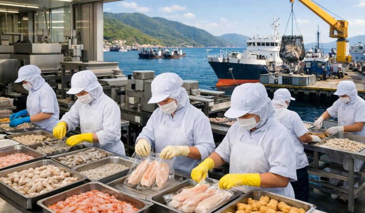 Khánh Hòa thúc đẩy chế biến thủy sản theo hướng hiện đại, gia tăng giá trị và hướng tới xuất khẩu bền vững