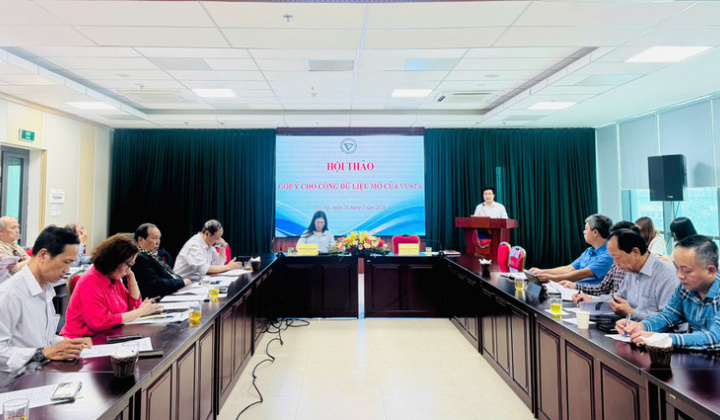 Vusta xây dựng Cổng dữ liệu mở, hướng tới nền tảng tri thức số