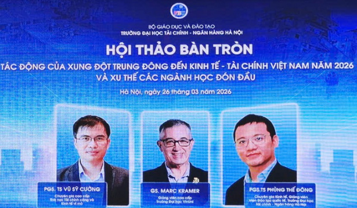 Tác động của xung đột Trung Đông đến kinh tế – tài chính Việt Nam năm 2026 và xu thế ngành học đón đầu