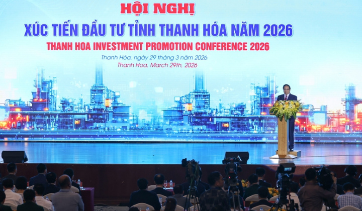 Hội nghị xúc tiến đầu tư tỉnh Thanh Hóa năm 2026: Điểm đến đầu tư an toàn, tin cậy và hấp dẫn