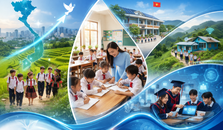 Giảm tỷ lệ trẻ em ngoài nhà trường ở Việt Nam: Minh chứng cho chuyển dịch sang mô hình giáo dục bao trùm và phát triển bền vững