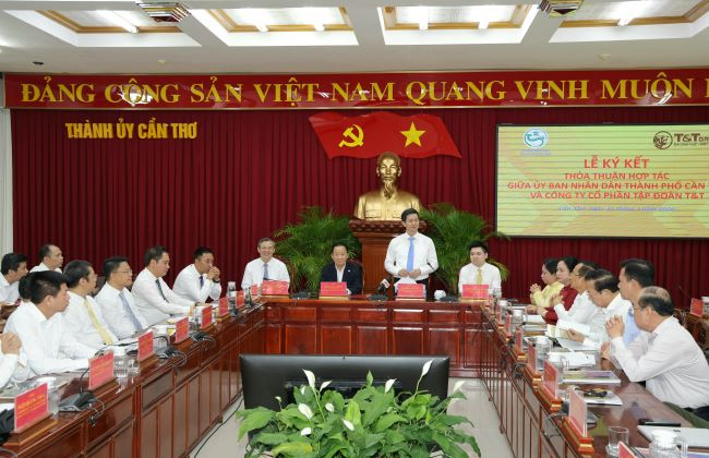 Hợp tác công – tư trong kiến tạo cực tăng trưởng: T&T Group đồng hành cùng Cần Thơ thúc đẩy động lực phát triển Đồng bằng sông Cửu Long