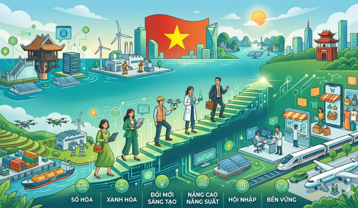Ba đột phá chiến lược trong mô hình tăng trưởng mới tại Việt Nam