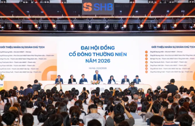 Kỷ lục cổ đông tại ĐHĐCĐ SHB 2026: Thước đo niềm tin và sức hấp dẫn thị trường