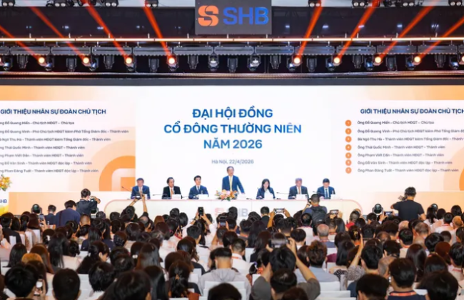 Kỷ lục cổ đông tại ĐHĐCĐ SHB 2026: Thước đo niềm tin và sức hấp dẫn thị trường