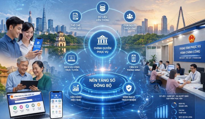 Xây dựng nền tảng số đồng bộ là chìa khóa nâng cao hiệu quả phục vụ nhân dân trong mô hình chính quyền mới
