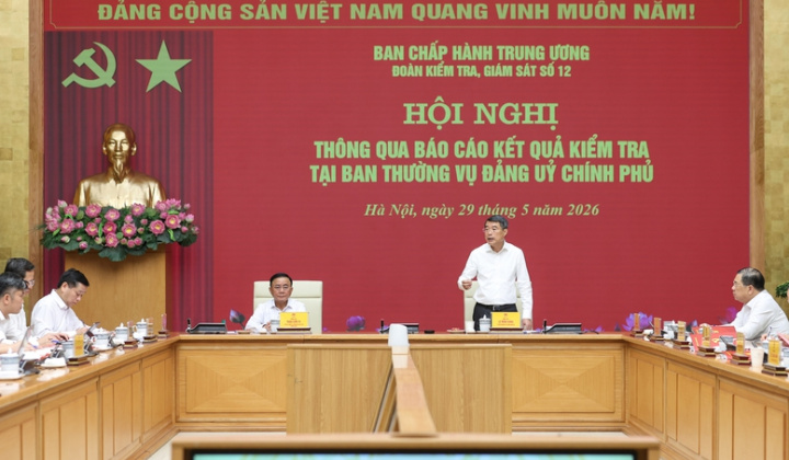 Nâng cao hiệu lực bộ máy và tư duy quản trị kiến tạo tại Đảng ủy Chính phủ