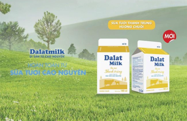 “Sữa Tươi Thanh Trùng Hương Chuối”: Bước thử nghiệm của Dalatmilk trong xu hướng “tự nhiên hóa”