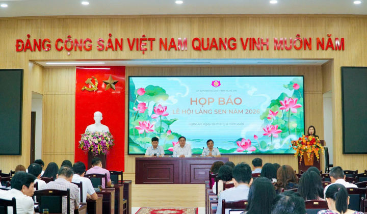 Nghệ An: Điểm nhấn Lễ hội Làng Sen năm 2026, kỷ niệm 136 năm Ngày sinh Chủ tịch Hồ Chí Minh