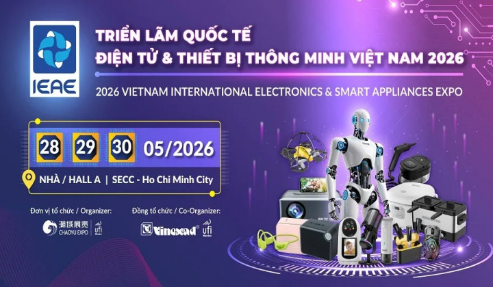 Global electronics brands gather at IEAE Vietnam 2026