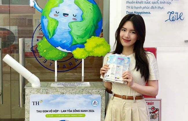 Hành trình bền bỉ của TH với phát triển bền vững và tuần hoàn bao bì