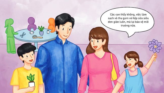 Workshop “Vỏ hộp tái Xinh”: Gieo mầm lối sống xanh cho thiếu nhi xứ Nghệ