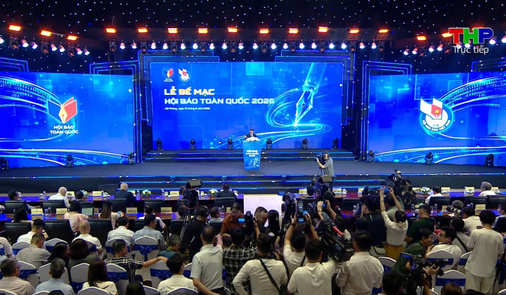 Tạp chí Việt Nam Hội nhập được trao Giải thưởng tại Hội Báo toàn quốc 2026